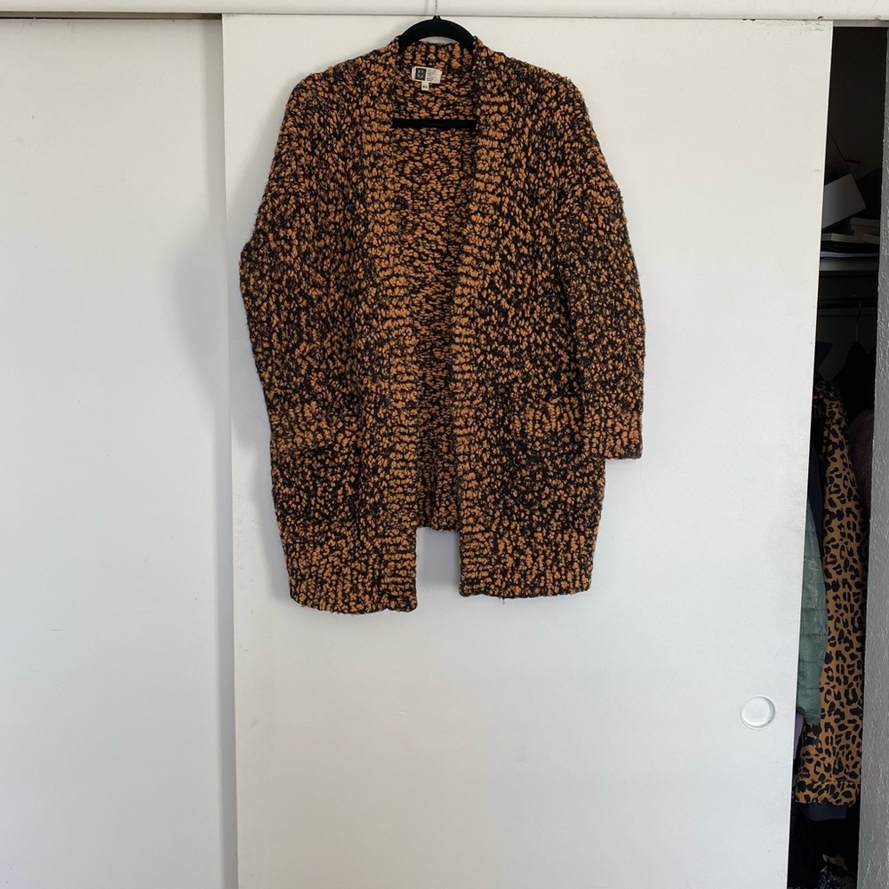 RVCA “leopard” cardigan
